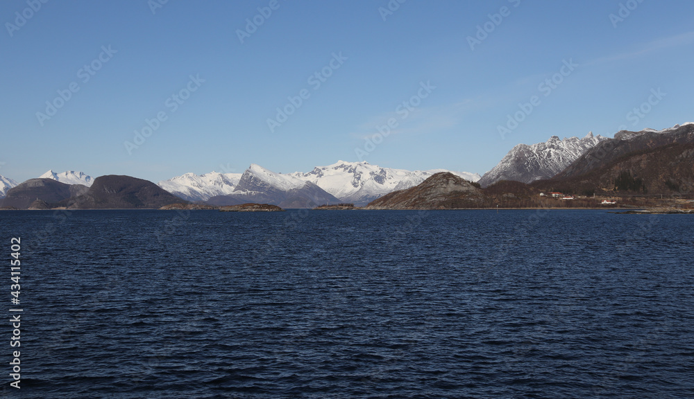 Norwegian coastline Norwegian coastline