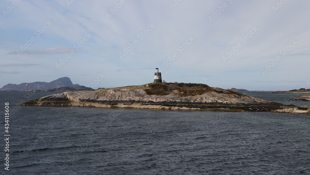 Norwegian coastline