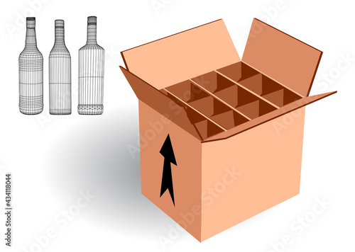 wine case for export