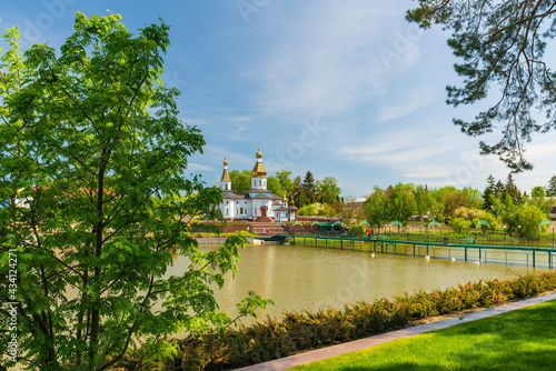 Church on the river bank