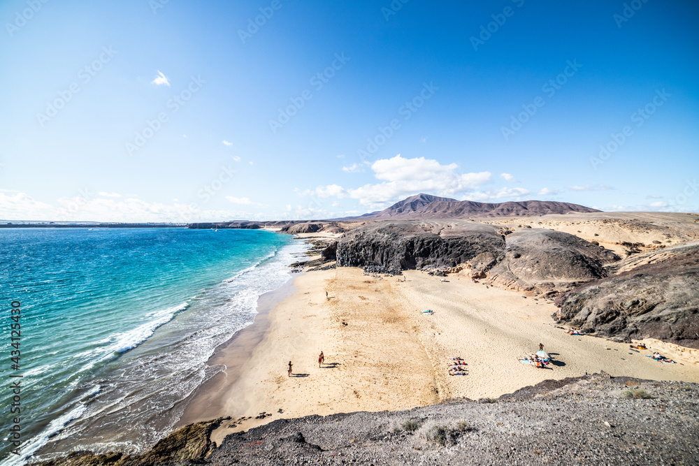 Playa de Papagayo, Lanzarote