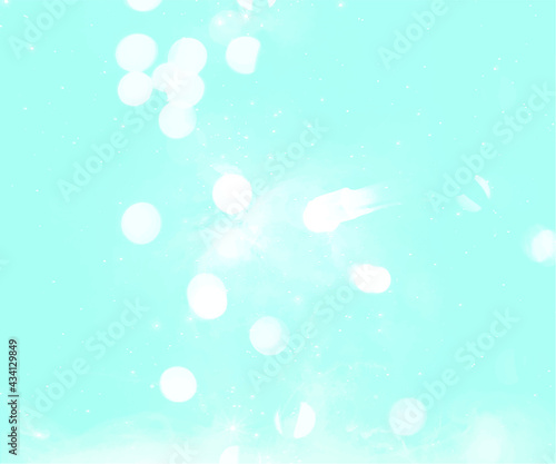 Background abstract particles blue white