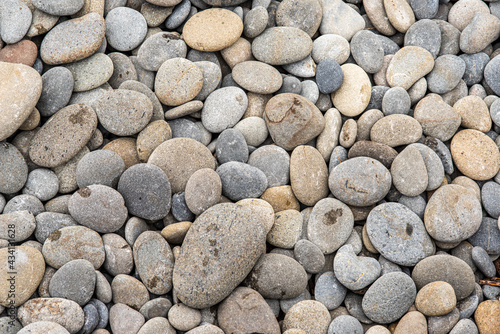background of rounded stones
