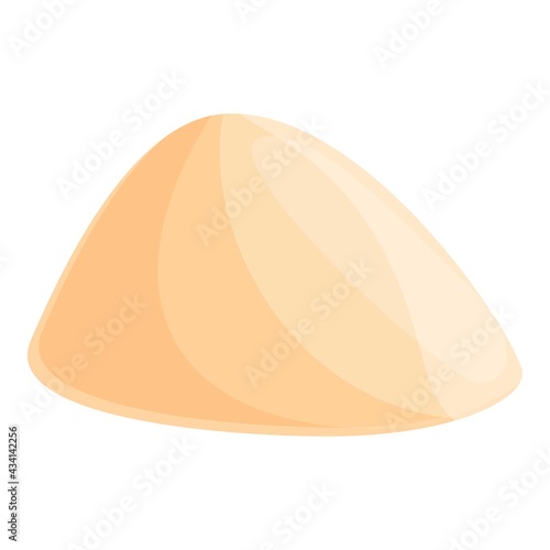 Baobab seed fruit icon. Cartoon of Baobab seed fruit vector icon for web design isolated on white background