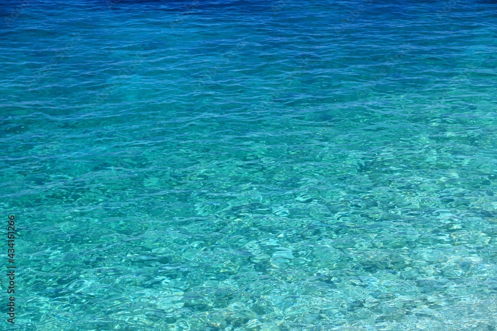 Mediterranean water texture