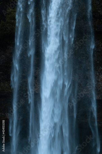 Seljalandsfoss waterfall close-up  Iceland