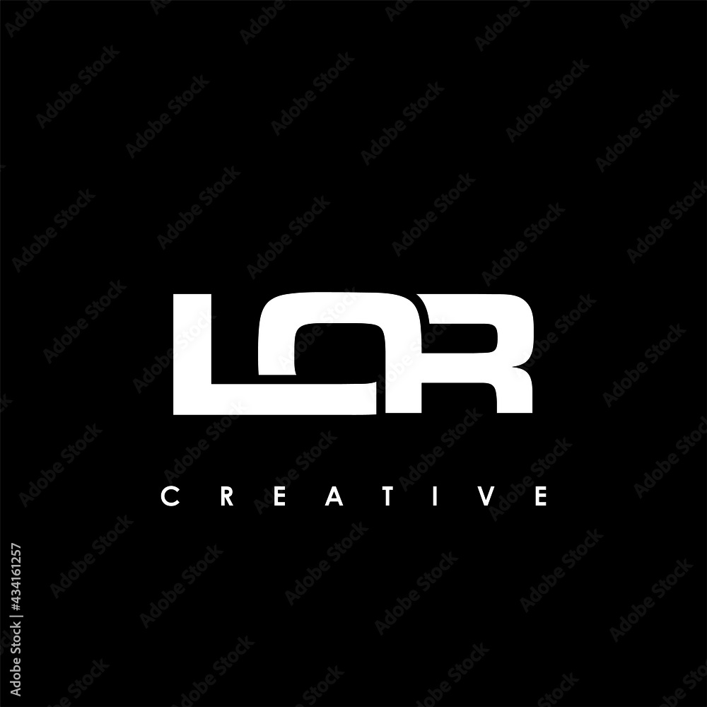 LOR Letter Initial Logo Design Template Vector Illustration LOR Letter Initial Logo Design Template Vector Illustration