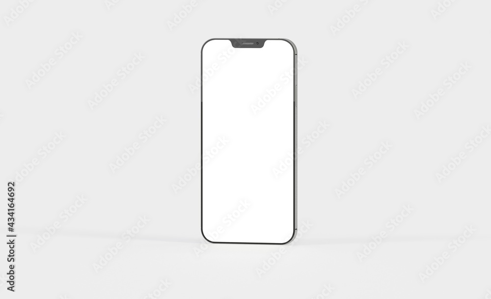 phone 3d illustration mockup smartphone isolated. phone 3d illustration mockup smartphone isolated.
