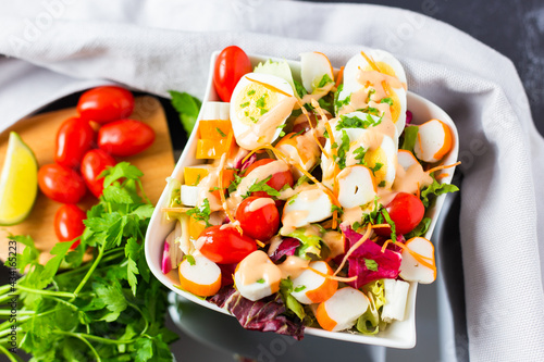 Fototapeta Naklejka Na Ścianę i Meble -  French salad 