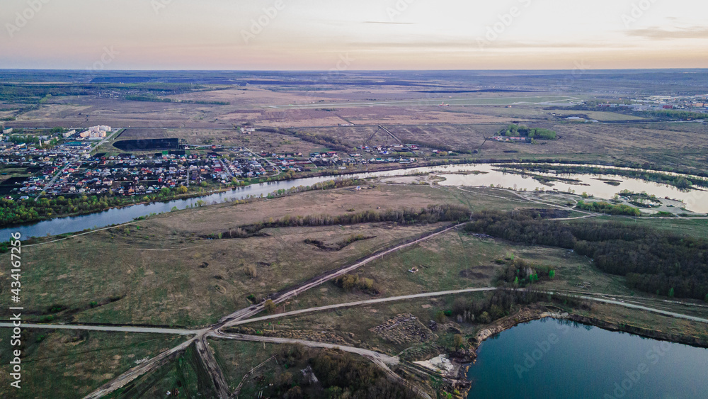 aerial photography of the nature of the Penza region aerial photography of the nature of the Penza region