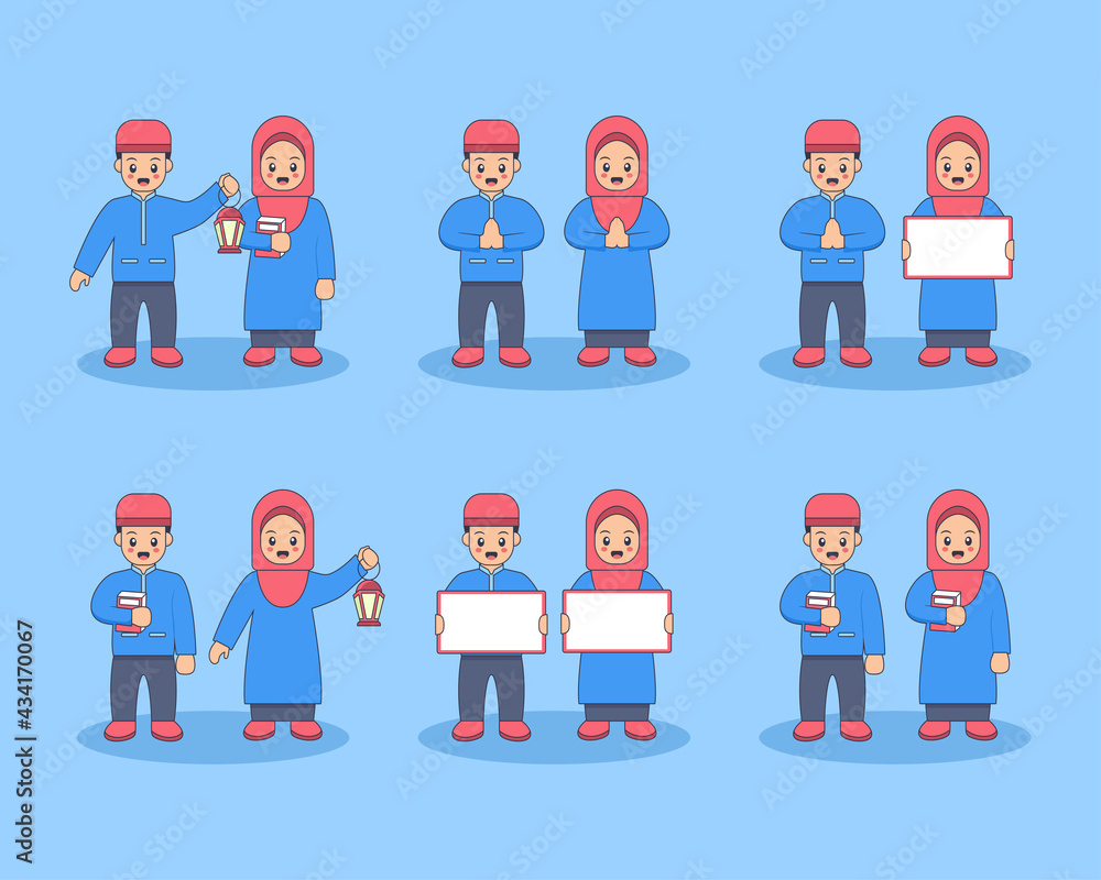 Cartoon Set Vector Illustration Cartoon Set Vector Illustration