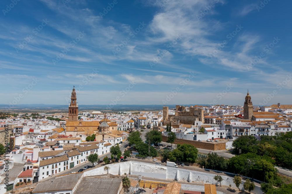 vista del centro monumental del municipio de Carmona, Andalucía