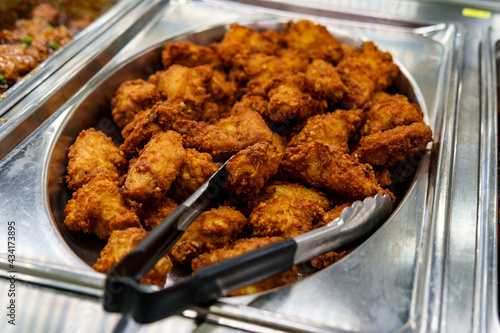 Fried Chicken Wings Buffet
