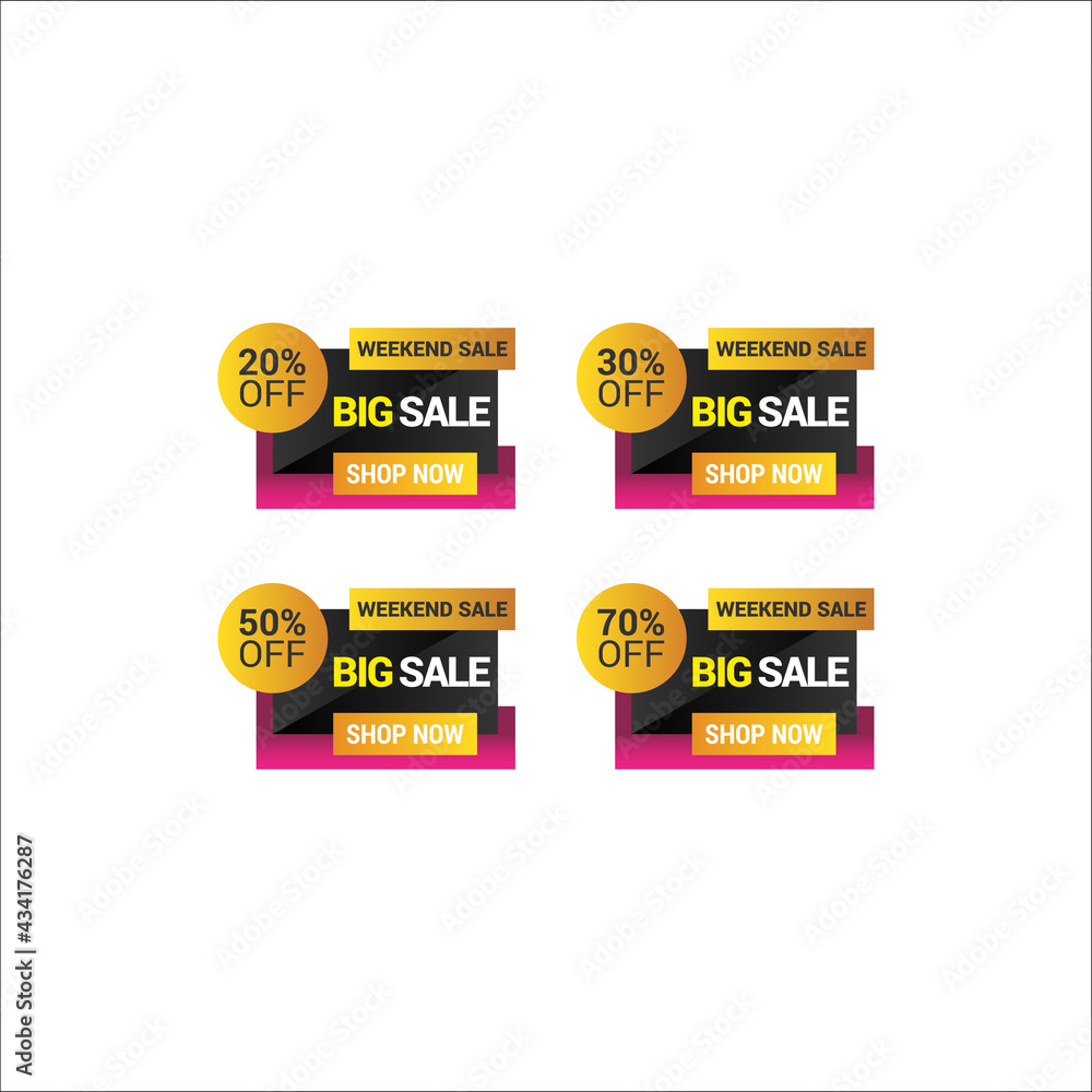 Sale banner template design Vector illustration. Sale banner template design Vector illustration.