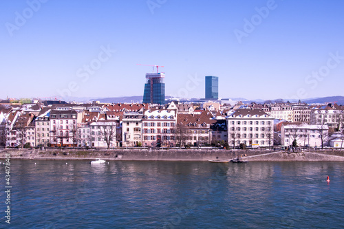 View of the city of Basel, Switzerland