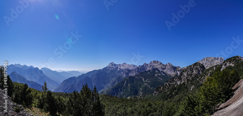 Mountains in spring  Albanian Alps Theth 2 790 ft 