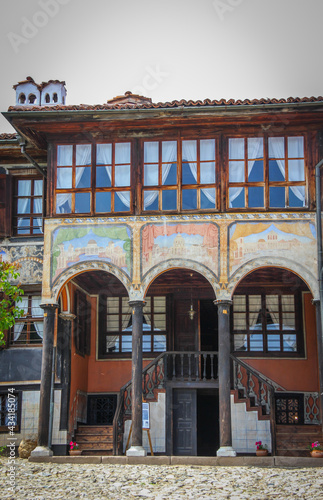 Koprivshtitsa.  19th century architecture.  Center of the 1876 upraising against the Ottoman