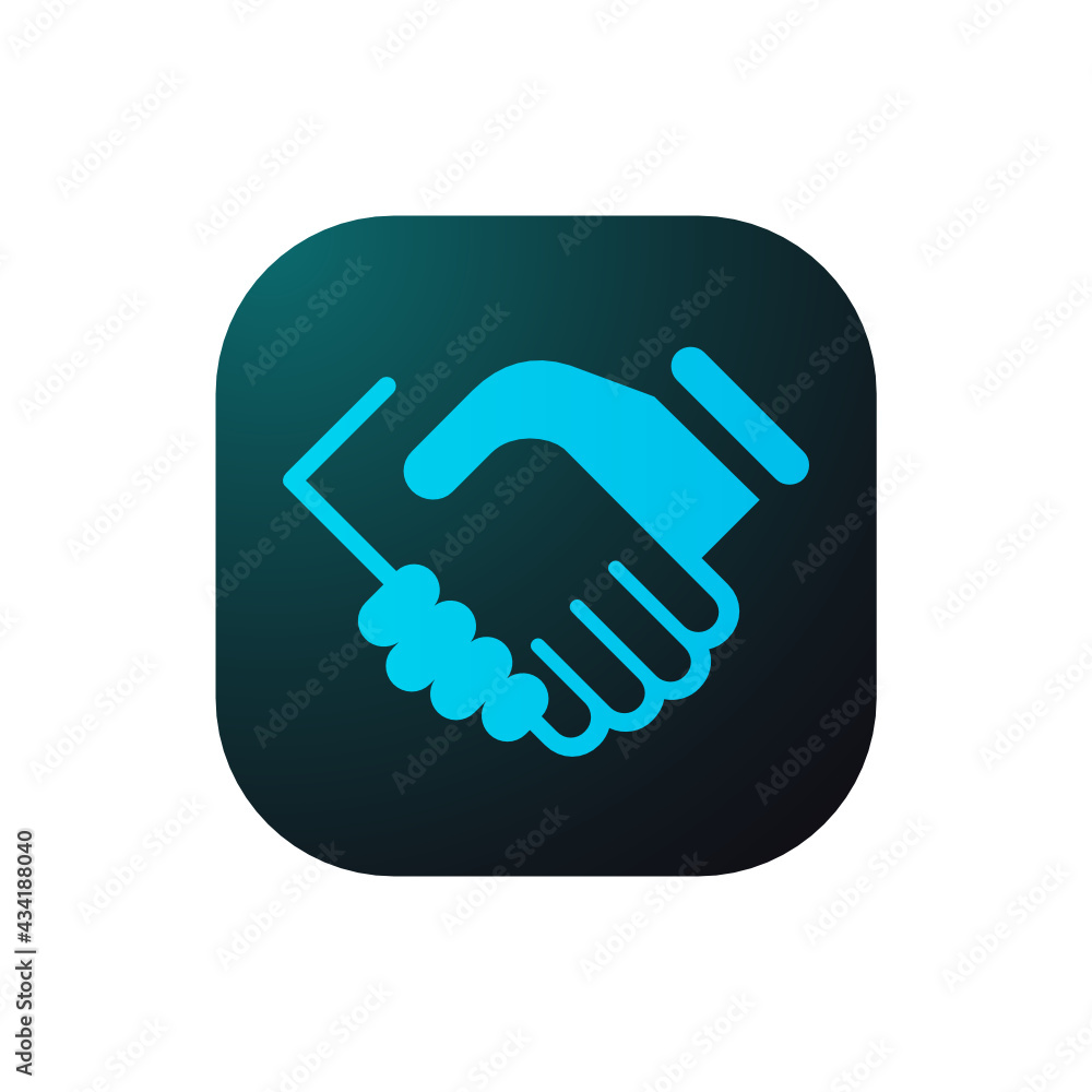 Hand Shake - Sticker Hand Shake - Sticker