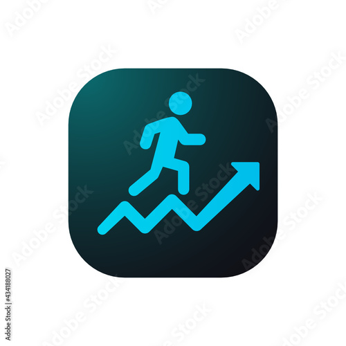 Financial Growth - Sticker