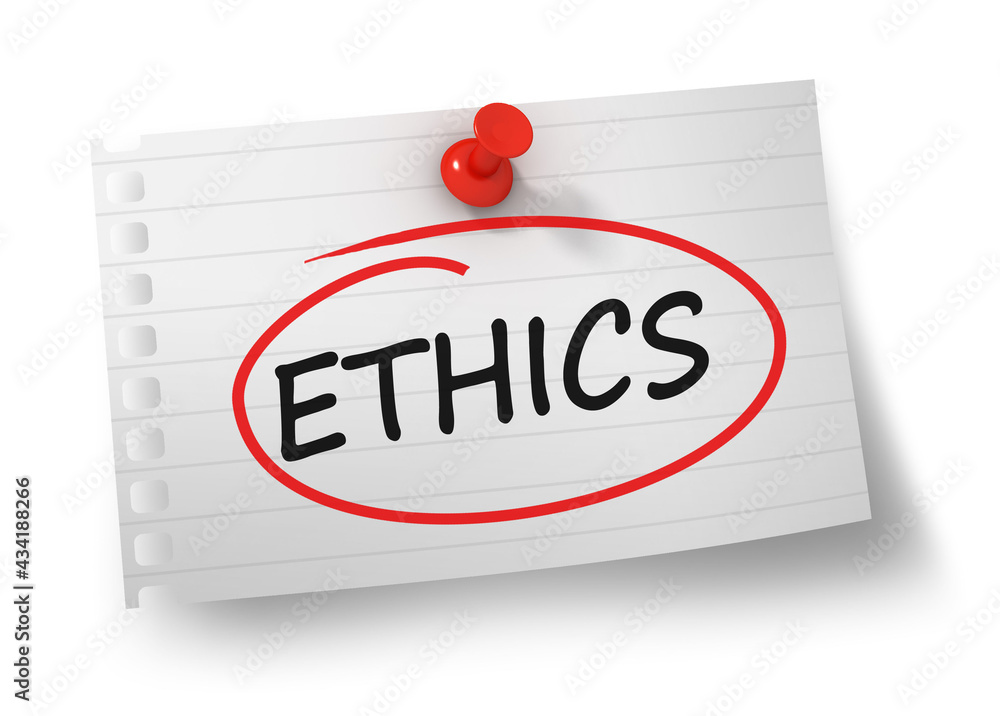 ethics concept 3d illustration isolated ethics concept 3d illustration isolated