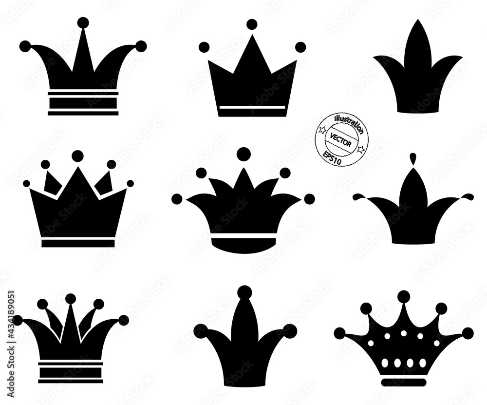 set of crowns set of crowns