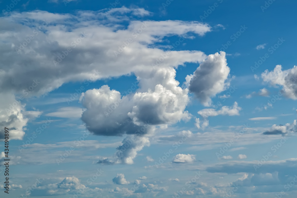 Fototapeta premium Thick clouds in the sky