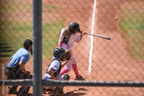 Photography baseball line drive