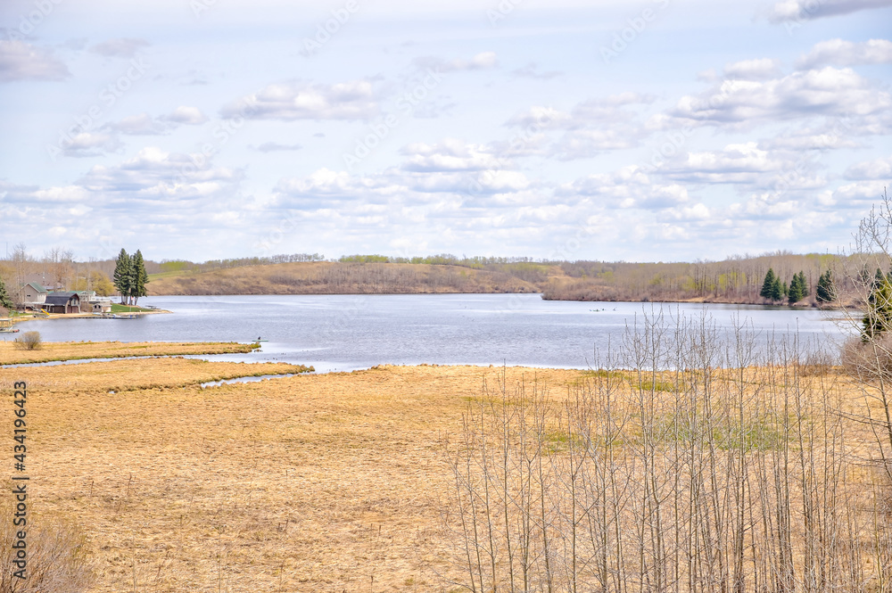 Landscapes of the Alberta countryside around Pine Lake and Red Deer