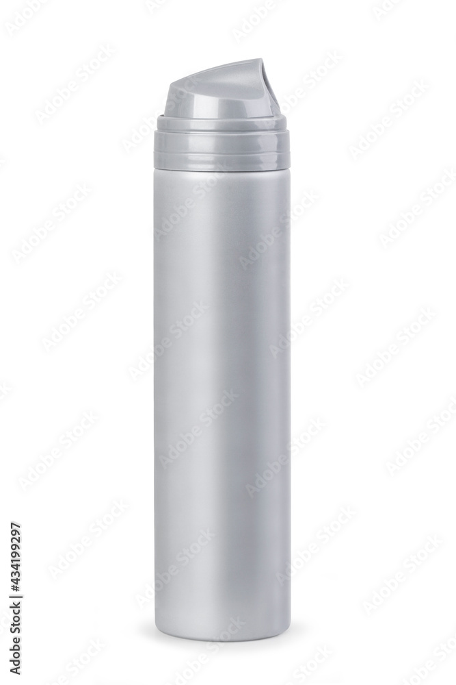 Mockup gray aerosol can Mockup gray aerosol can