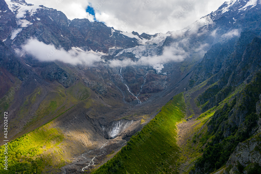 Fototapeta premium landscape in the summer