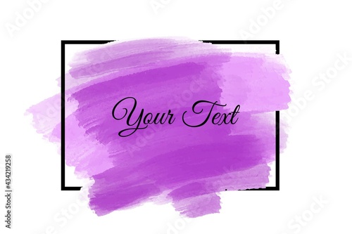 watercolor purple splash background