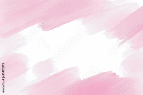 watercolor pink abstract background