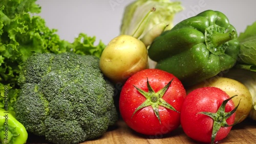 Fresh fruits and vegetables，kinds of vegetables and fruits