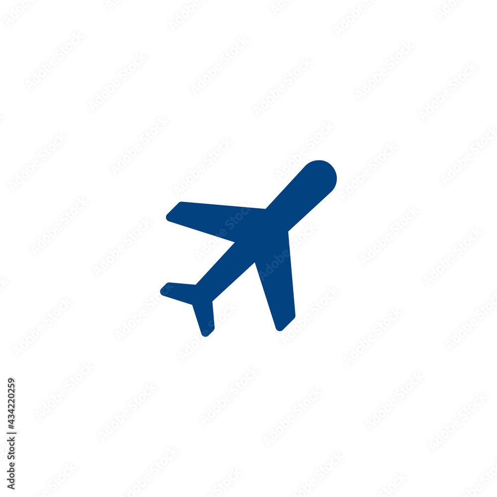 Airplane icon vector for web, computer and mobile app Airplane icon vector for web, computer and mobile app