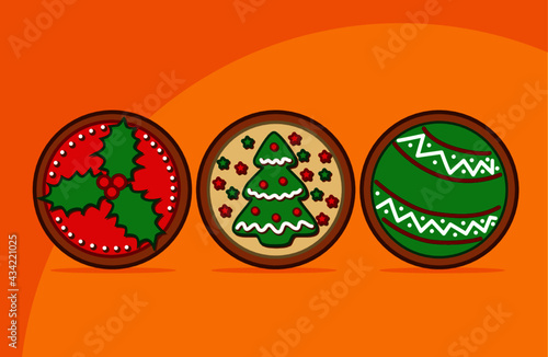 Set de esferas navideñas