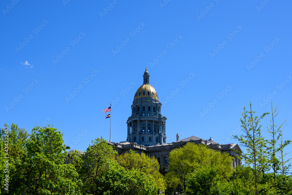 The Colorado State Capitol Building, Denver, Colorado, United States
