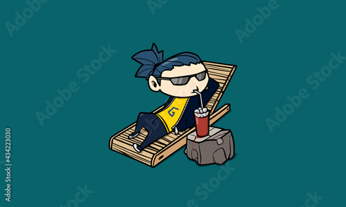 Gienlee is Relaxing Character GL