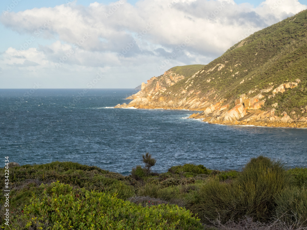 Morning sunshine West off the Lighthouse - Wilsons Promontory, Victoria, Australia