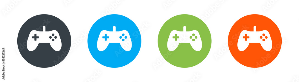 Gamepad, joypad icon vector illustration. Game concept Gamepad, joypad icon vector illustration. Game concept