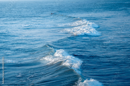 Olas, playa de Pimentel, Chiclayo, Lambayeque - Perú