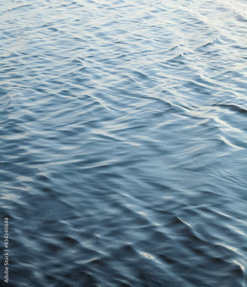 Naklejka premium Water surface with ripples