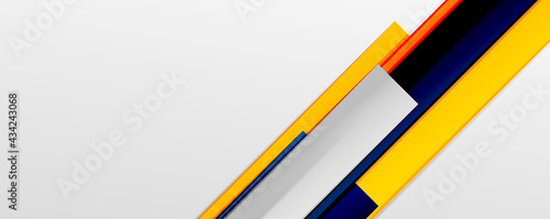 Free Download Multicolored lines background. Design template for business or technology presentations, internet posters or web brochure covers - GFXLoad