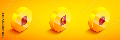 Free Download Set Isometric Geometric figure, Function mathematical symbol and Cube icon. Vector - GFXLoad