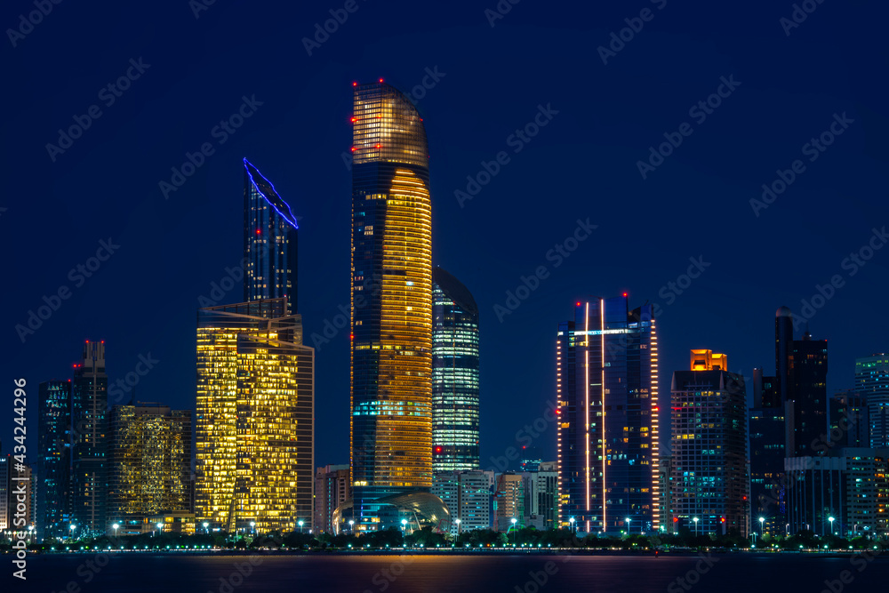 Fototapeta premium Abu Dabhi CIty