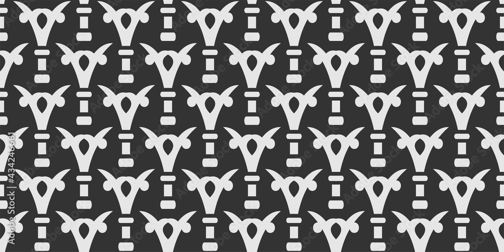 Black and white backgrounds pattern with decorative ornament, wallpaper. Seamless pattern, texture. Vector art Black and white backgrounds pattern with decorative ornament, wallpaper. Seamless pattern, texture. Vector art