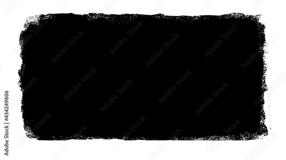 Watercolor rectangle background isolated on white Watercolor rectangle background isolated on white