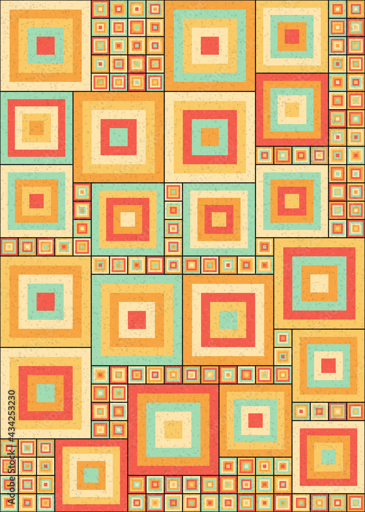 Abstract Geometric Pattern generative computational art illustration Abstract Geometric Pattern generative computational art illustration