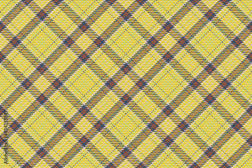 Seamless pattern of scottish tartan plaid. Repeatable background with check fabric texture. Vector backdrop striped textile print.