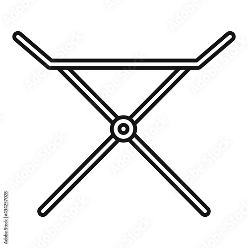Dryer equipment icon, outline style
