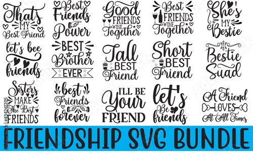 friendship svg bundle